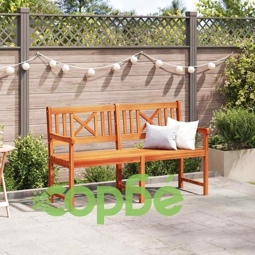 Градинска пейка от масивно акациево дърво 150x56x90 см кафяво ➤ топ цена ➤ sorbe.bg