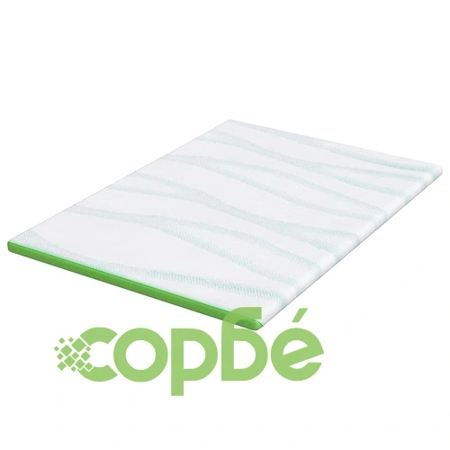 Подложка за матрак Memory Foam 7 зони 160x200 см бяло и зелено ➤ топ цена ➤ sorbe.bg