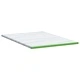 Подложка за матрак Memory Foam 7 зони 160x200 см бяло и зелено