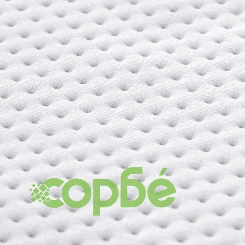 Топер за матрак 7-зонов пяна 160x200 см 6 см височина бял ➤ топ цена ➤ sorbe.bg