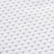 Пенен топер за матрак 7-зонен 180 x 200 cm 6 cm височина бял