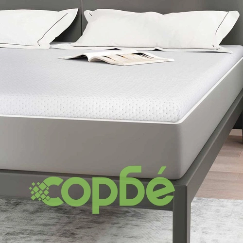 Топер за матрак от студена пяна със средна твърдост - 5 зони - 180x200 см - Бял ➤ топ цена ➤ sorbe.bg