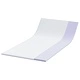 Подложка за матрак от Memory Foam бяла 120x200 см полиестер