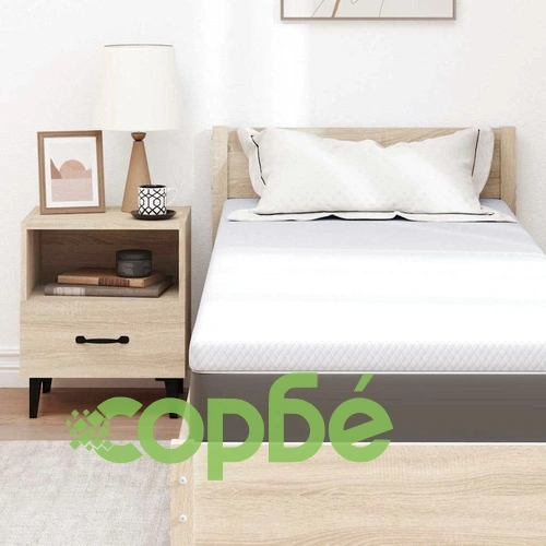 Подложка за матрак Memory Foam с лавандула бяла 70x200x5 см ➤ топ цена ➤ sorbe.bg