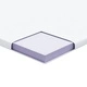 Подложка за матрак Memory Foam с лавандула 100x200 см, бяла