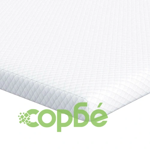 Подложка за матрак Memory Foam с лавандула 100x200 см, бяла ➤ топ цена ➤ sorbe.bg