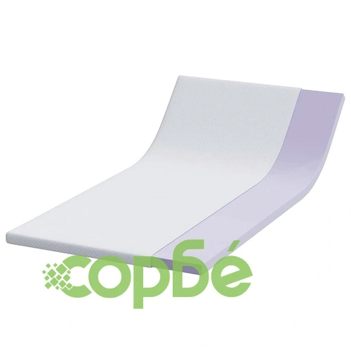 Подложка за матрак Memory Foam с лавандула 100x200 см, бяла ➤ топ цена ➤ sorbe.bg