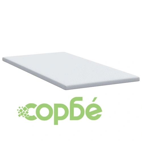 Подложка за матрак Memory Foam с лавандула 100x200 см, бяла ➤ топ цена ➤ sorbe.bg