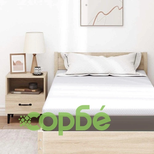 Подложка за матрак Memory Foam с лавандула 100x200 см, бяла ➤ топ цена ➤ sorbe.bg