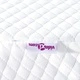Подложка за матрак Memory Foam с лавандула 100x200 см, бяла