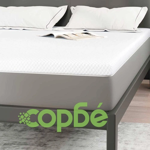 Подложка за матрак Memory Foam с аромат на лавандула 140x190 см - бяла ➤ топ цена ➤ sorbe.bg