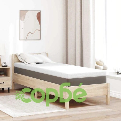 Подложка за матрак Memory Foam с лавандула 80x200 см, бяла ➤ топ цена ➤ sorbe.bg