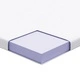Подложка за матрак Memory Foam с лавандула 80x200 см, бяла