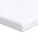 Подложка за матрак Memory Foam с лавандула 80x200 см, бяла