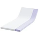 Подложка за матрак Memory Foam с лавандула 80x200 см, бяла
