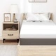 Подложка за матрак Memory Foam с лавандула 80x200 см, бяла