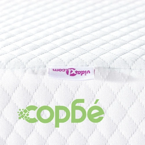 Подложка за матрак Memory Foam с лавандула 80x200 см, бяла ➤ топ цена ➤ sorbe.bg