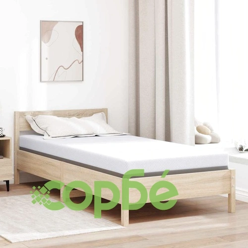 Подложка за матрак с Memory Foam, Бяла, 120 x 200 x 10 cm, Полиестерна жакардова тъкан ➤ топ цена ➤ sorbe.bg