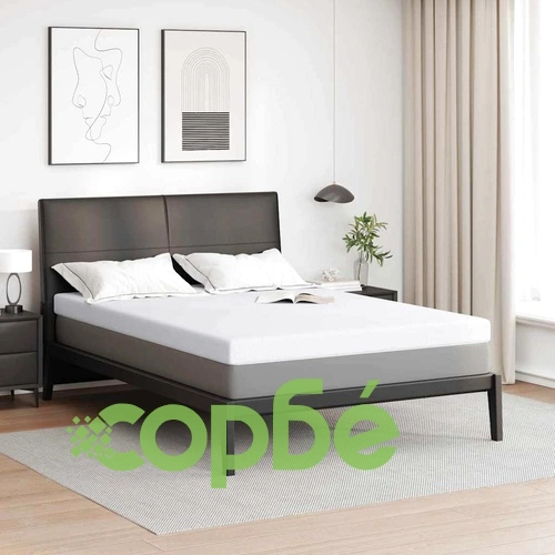 Подложка за матрак с Memory Foam - Бяла, 140 x 190 x 10 см ➤ топ цена ➤ sorbe.bg