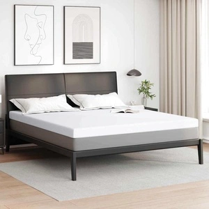 Бяла Подложка за Матрак от Memory Foam - 180 x 200 cm