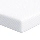 Бяла Подложка за Матрак от Memory Foam - 180 x 200 cm