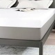 Бяла Подложка за Матрак от Memory Foam - 180 x 200 cm