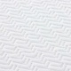 Матрак от мемори пяна бял и сив 100x200x16 см за спалня