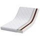 Матрак с кокосов слой от PU пяна бял 140 x 70 x 10.5 см