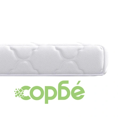 Матрак с кокосов слой и PU пяна 200x80x10.5 см средно твърд бял ➤ топ цена ➤ sorbe.bg