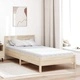 Матрак с кокосов слой и PU пяна 200x120x10.5 см бял