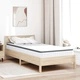 Матрак с Бонел пружини 90x200x18 см - двустранен, средно мек