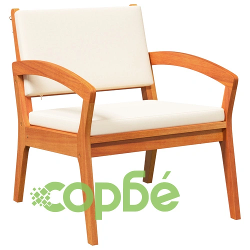 Градински столове от масивно акациево дърво - комплект 2 бр., размер 59,5x70,5x72,5 см ➤ топ цена ➤ sorbe.bg