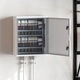 Контролен шкаф IP65 водоустойчив сив 50x23x60 см ABS пластмаса