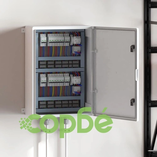 Контролен шкаф IP65 водоустойчив сив 50x24,5x70 см ABS пластмаса ➤ топ цена ➤ sorbe.bg