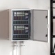 Контролен шкаф IP65 водоустойчив сив 50x24,5x70 см ABS пластмаса
