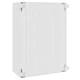 Контролен шкаф IP65 водоустойчив сив 50x24,5x70 см ABS пластмаса