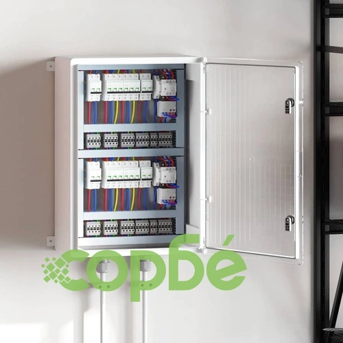 Контролен шкаф IP65 водоустойчив сив 50x24.5x70 см ABS пластмаса ➤ топ цена ➤ sorbe.bg