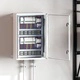 Контролен шкаф IP65 водоустойчив сив 50x24.5x70 см ABS пластмаса