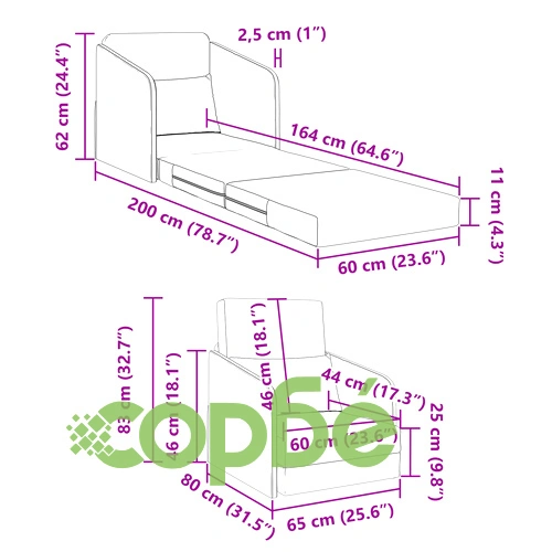 Подово Легло 2 в 1 за Домашни Любимци - Черно 65x80x83 см от Полиестерна Тъкан ➤ топ цена ➤ sorbe.bg