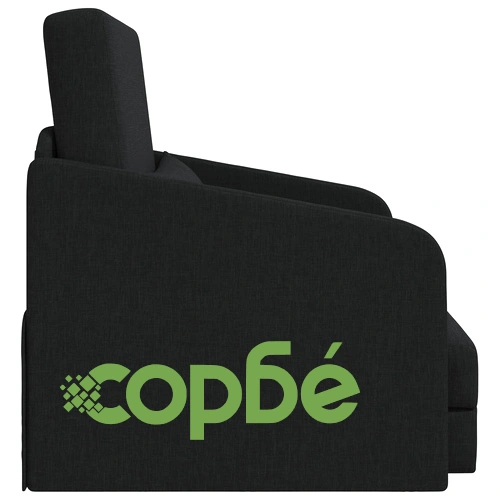 Подово Легло 2 в 1 за Домашни Любимци - Черно 65x80x83 см от Полиестерна Тъкан ➤ топ цена ➤ sorbe.bg