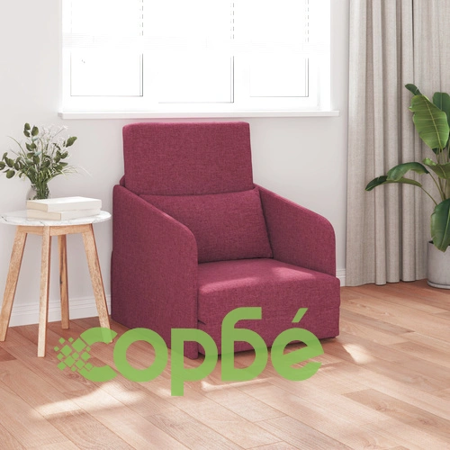 Диван-легло 2-в-1 Бордо 65x80x83 см от Полиестерова Тъкан ➤ топ цена ➤ sorbe.bg