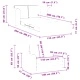 Диван легло 2-в-1 виненочервен кадифе 148x71x83 см