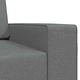 Диван легло 2 в 1 тъмносив 245x150x60.5 см полиестерна тъкан