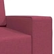 Диван легло 2 в 1 виненочервен 245x150x60.5 см текстил