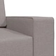 Диван легло 2 в 1 Таупе 245x150x60.5 см текстил
