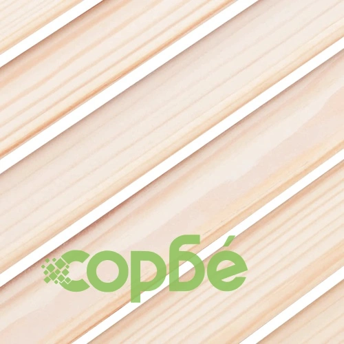 Люлеещи се врати с жалузи, 2 двойки, 80x100 см, масивна борова дървесина ➤ топ цена ➤ sorbe.bg