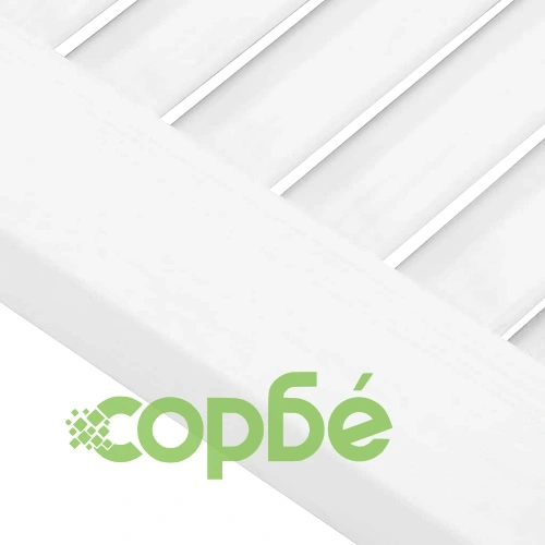 Люлеещи се врати от масивна борова дървесина, бели, 100x100 cm ➤ топ цена ➤ sorbe.bg