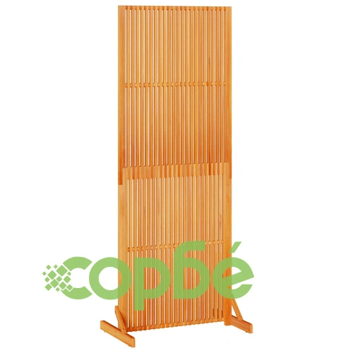 Дървен Параван за Уединение от Акация 79.5x50x200 см за Вътрешно и Външно Ползване ➤ топ цена ➤ sorbe.bg