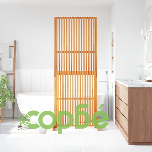 Дървен Параван за Уединение от Акация 79.5x50x200 см за Вътрешно и Външно Ползване ➤ топ цена ➤ sorbe.bg