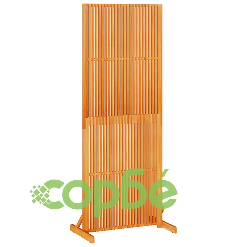 Дървен Параван за Уединение от Акация 79.5x50x200 см за Вътрешно и Външно Ползване ➤ топ цена ➤ sorbe.bg